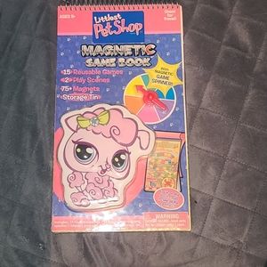 Littlest Pet Shop Magnetic Game Book